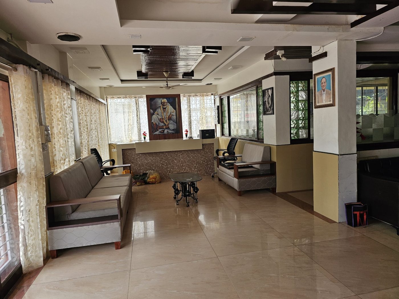 The lobby