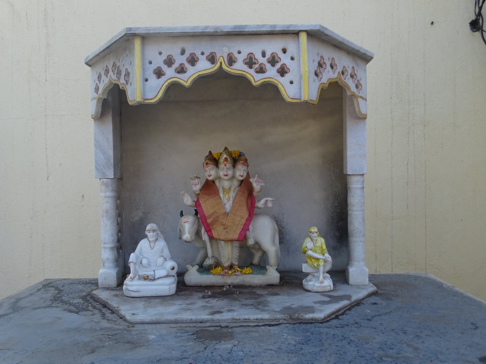 Shri Datta murti, within our premises